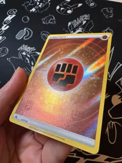 Fighting Energy 157/159 Pokemon TCG SWSH Crown Zenith Holo English - Image 4