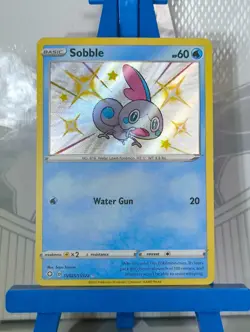 Sobble SV025/SV122 - SWSH Shining Fates - Baby Shiny Secret Rare - Pokemon TCG - Image 1