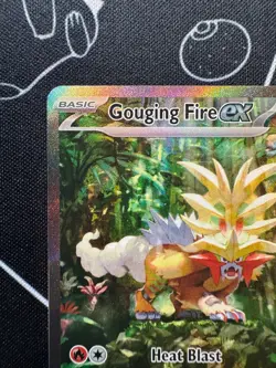 Gouging Fire EX 204/162 Pokemon TCG Temporal Forces Special Illustration Rare - Image 3