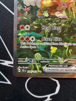 Gouging Fire EX 204/162 Pokemon TCG Temporal Forces Special Illustration Rare - Image 4
