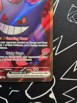 Gengar EX 193/162 Pokemon TCG S&V Temporal Forces Full Art Ultra Rare English - Image 4
