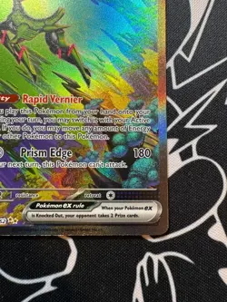 Iron Leaves EX 203/162 Pokemon TCG Special Illustration Rare Temporal Forces - Image 4