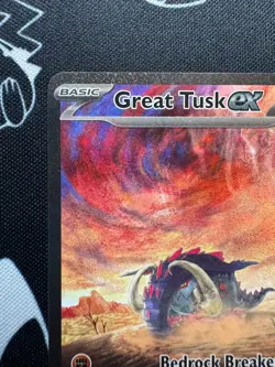 Great Tusk EX 246/198 Pokemon Scarlet & Violet Base Special Illustration Rare - Image 2