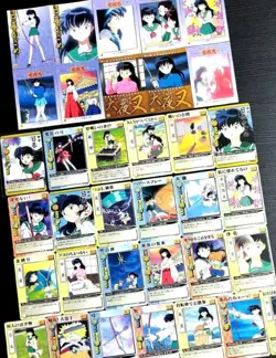 Carddas Masters Wafuda Battle Set 35 Cards Kagome Rumiko Takahashi Trading Card - Image 1