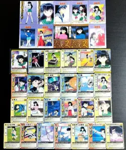 Carddas Masters Wafuda Battle Set 35 Cards Kagome Rumiko Takahashi Trading Card - Image 5