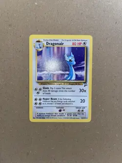 Dragonair 22/130 Non Holo Rare Base Set 2 WOTC Vintage Pokemon Card NM - Image 2