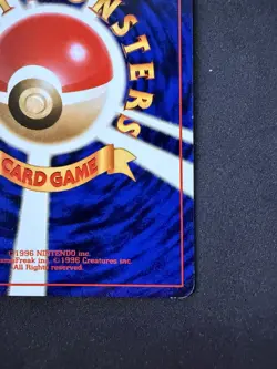 Blastoise No. 009 Base Set 1996 Old Back Swirl Holo Rare Japanese Pokemon Card - Image 4