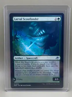 LARVAL SCOUTLANDER #0194 Edge Of Eternities MTG UNCOMMON Card Near Mint - Image 1