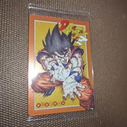 Dragon Ball Z Goku Trading Card Bandai Used - Image 1