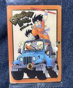 Dragon Ball Trading Card Goku Ita Jaga Secret Edition Anime - Image 1