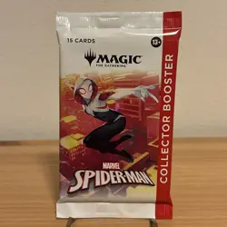 MTG Magic the Gathering Marvel Spider-Man Collector Booster Pack Spiderman New - Image 1