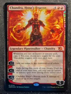 Chandra, Hope's Beacon - Foil - March of the Machine (MTG) - Image 1