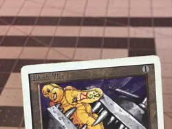 Vintage 1993 MTG Unlimited Edition Black Vise Card - Image 5