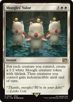 Moogles' Valor - 27 - FINAL FANTASY FIN - MTG - Image 1