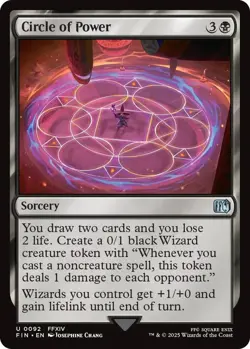 Circle of Power - FOIL - 92 - FINAL FANTASY FIN - MTG - Image 1