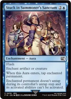 Stuck in Summoner's Sanctum - FOIL - 76 - FINAL FANTASY FIN - MTG - Image 1