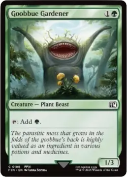 Goobbue Gardener - FOIL - 188 - FINAL FANTASY FIN - MTG - Image 1