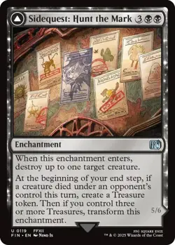 Sidequest: Hunt the Mark - FOIL - 119 - FINAL FANTASY FIN - MTG - Image 1