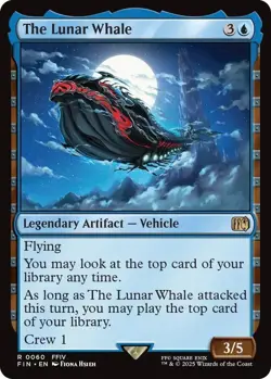 The Lunar Whale - FOIL - 60 - FINAL FANTASY FIN - MTG - Image 1