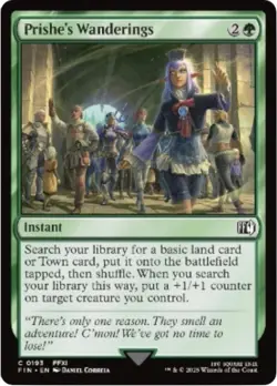 Prishe's Wanderings - FOIL - 193 - FINAL FANTASY FIN - MTG - Image 1