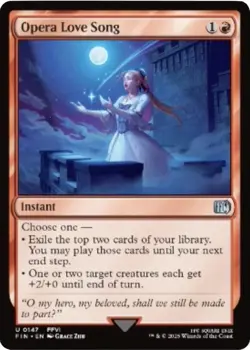 Opera Love Song - FOIL - 147 - FINAL FANTASY FIN - MTG - Image 1