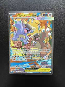 Pokemon TCG Mega Kangaskhan Ex Mega Evolution 182/132 English - Image 1
