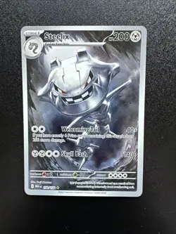 Pokemon TCG Steelix 150/132 Illustration Rare Mega Evolutions - Image 1