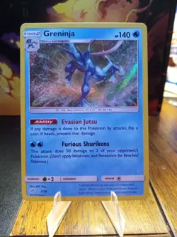 2019 Pokemon Detective Pikachu Greninja #9 VLP - Image 1