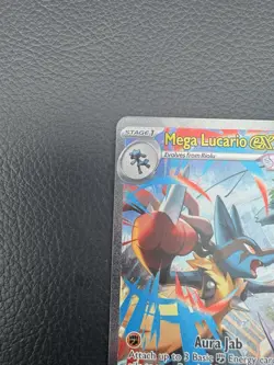 Pokemon Card - Mega Lucario ex 179/132 - Mega Evolutions - Mint - Image 3