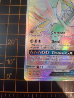 Dialga GX 164/156 Secret Rainbow Ultra Rare Pokemon TCG NM With Hard Case - Image 5