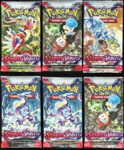 Pokemon Scarlet & Violet Booster Pack - 10 Cards / Pack - Random Art SEALED NEW - Image 1