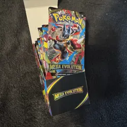 Pokemon TCG Mega Evolution Half Booster Box - 18 Packs Unsealed - Image 3