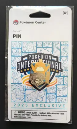 Psyduck 2025 EUIC Pokemon Pin Center Europe International Championships London - Image 1