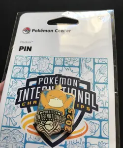 Psyduck 2025 EUIC Pokemon Pin Center Europe International Championships London - Image 4