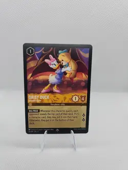 Disney Lorcana Daisy Duck Donald's Date-Shimmering Skies Card 16/208 Non-Foil - Image 1