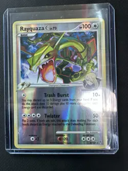 Pokemon TCG Rayquaza C LV.73 8/147 Reverse Holo Card Supreme Victors - Image 1