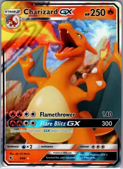 Charizard GX - 9/68 - Hidden Fates - Pokemon Card - NM - Image 1