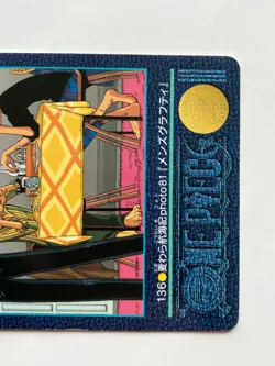 Luffy ONE PIECE Visual Adventure Cards TCG Japanese Anime 2001 Vintage #136 [AI] - Image 3