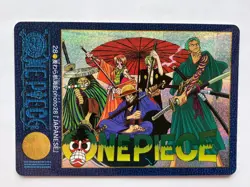 Luffy ONE PIECE Visual Adventure Holo Rare Card TCG Japanese 2000 Vintage #28 AI - Image 2