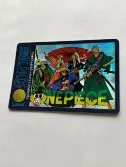 Luffy ONE PIECE Visual Adventure Holo Rare Card TCG Japanese 2000 Vintage #28 AI - Image 5