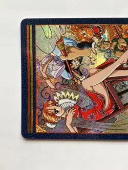 Nami ONE PIECE Visual Adventure Holo Rare Cards TCG Japanese 2000 Vintage #26 AI - Image 3