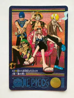 Nami ONE PIECE Visual Adventure Holo Rare Cards TCG Japanese 2000 Vintage #43 AI - Image 2