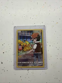 Pokemon Pikachu TCG Sun & Moon Cosmic Eclipse Card 241/236 Secret Rare Holo - Image 1