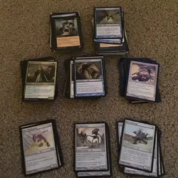 Magic the Gathering MTG Vtg Lot 350 Cards Estate As Found Not Searched See Photo - Image 3