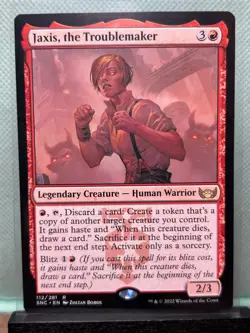 MTG TCG: Jaxis, The Troublemaker 112/281, Streets Of New Capenna - Image 1