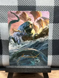 MTG TCG: Hullbreaker Horror 5/25, (Gold-Stamped) Innistrad Remastered _ ART - Image 1