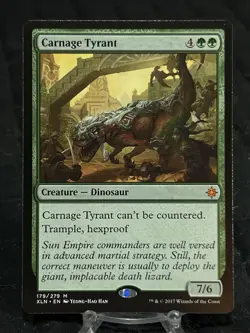 Carnage Tyrant - Ixalan Regular ~LP~ Magic The Gathering MTG - Image 1