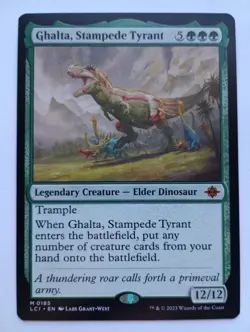 MTG - 1x Ghalta Stampede Tyrant - The Lost Caverns of Ixalan - NM - Image 1