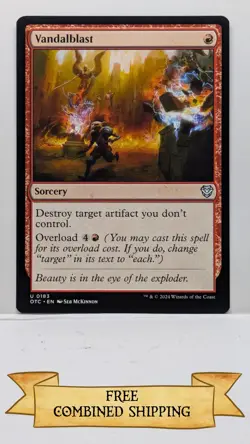 Vandalblast Commander: Outlaws of Thunder Junction Regular - Image 1