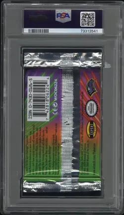 PSA 7 - GYM CHALLENGE BOOSTER PACK BLAINE ART WOTC 2000 GRADED 742818062244 - Image 2